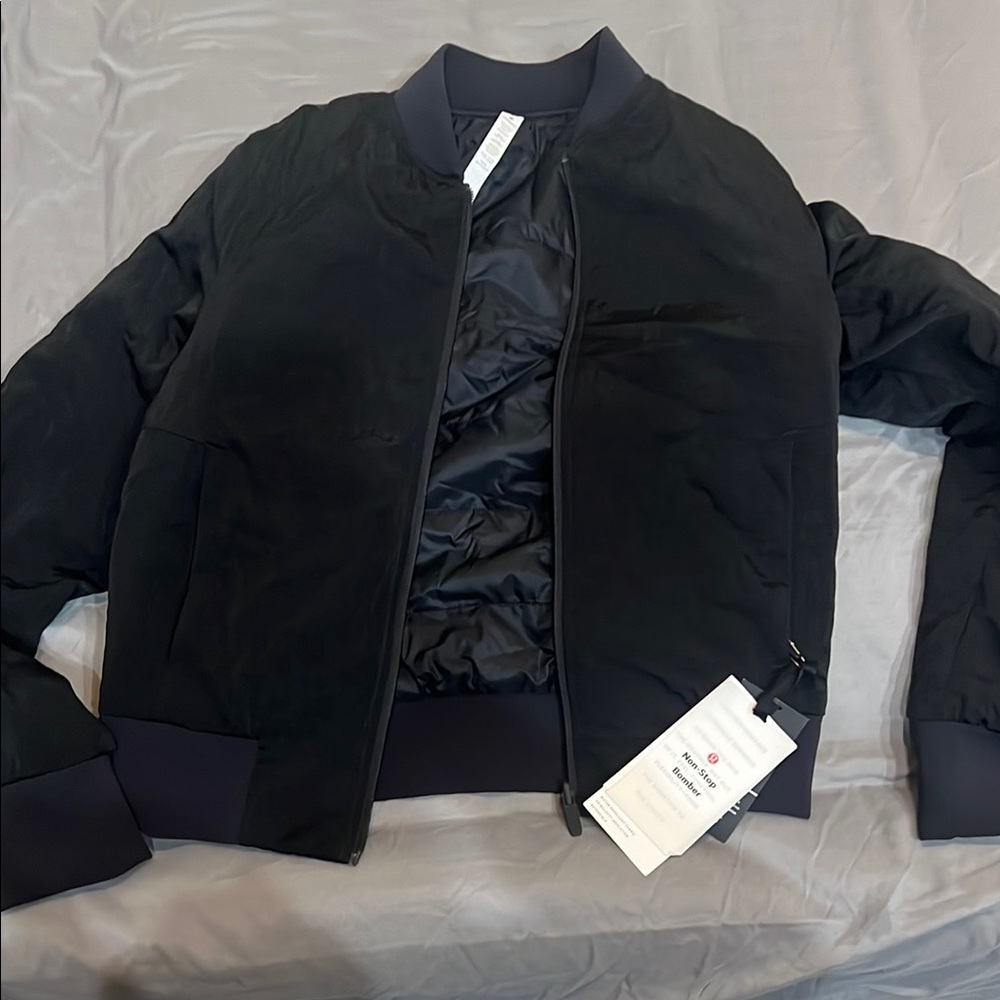 Black Bomber Jacket